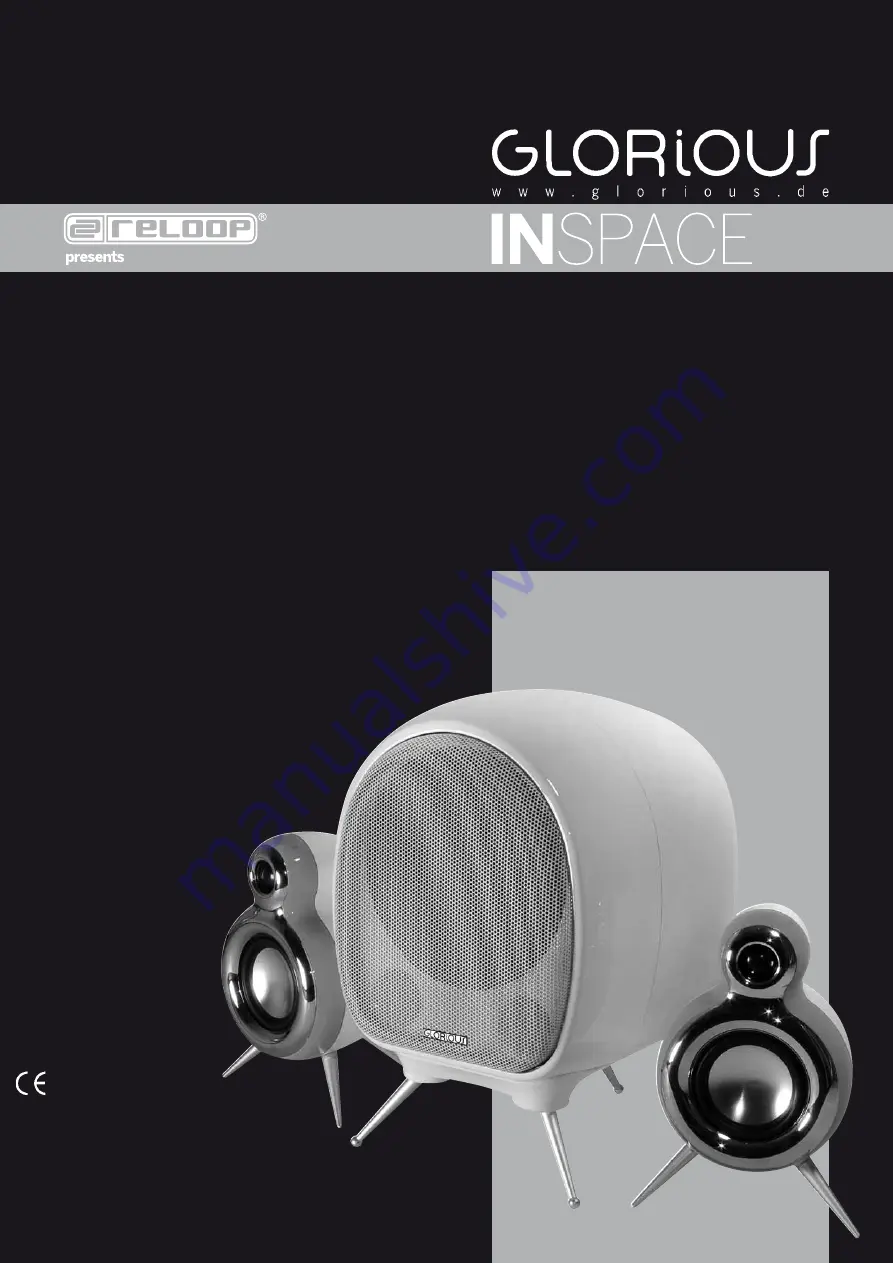 Reloop GLORIOUS InSpace Quick Start Manual Download Page 1