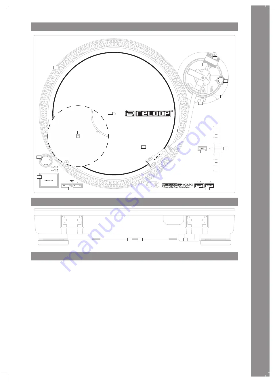 Reloop RP 4000 MK2 Instruction Manual Download Page 11