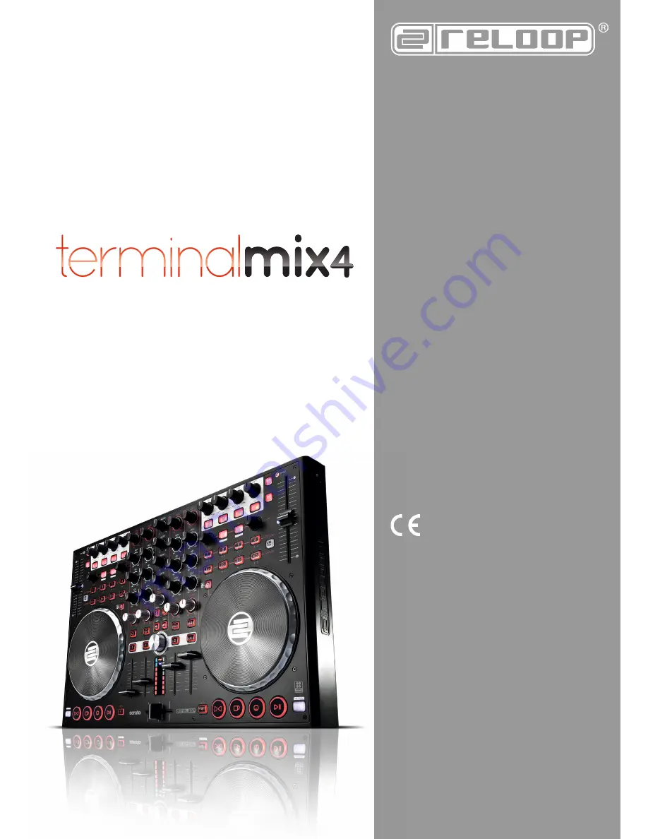 Reloop TerminalMix4 Instruction Manual Download Page 1