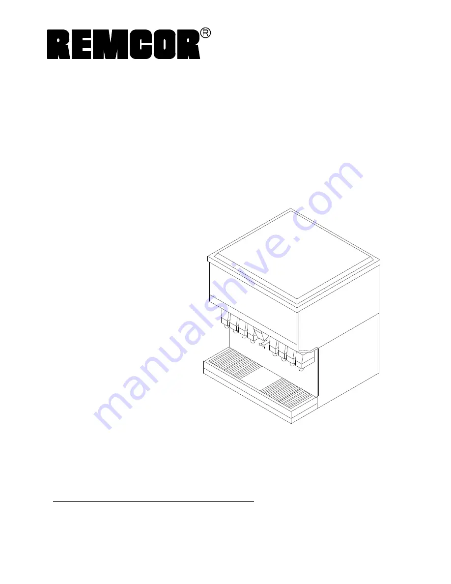 Remcor TJ150-B Operator'S Manual Download Page 1