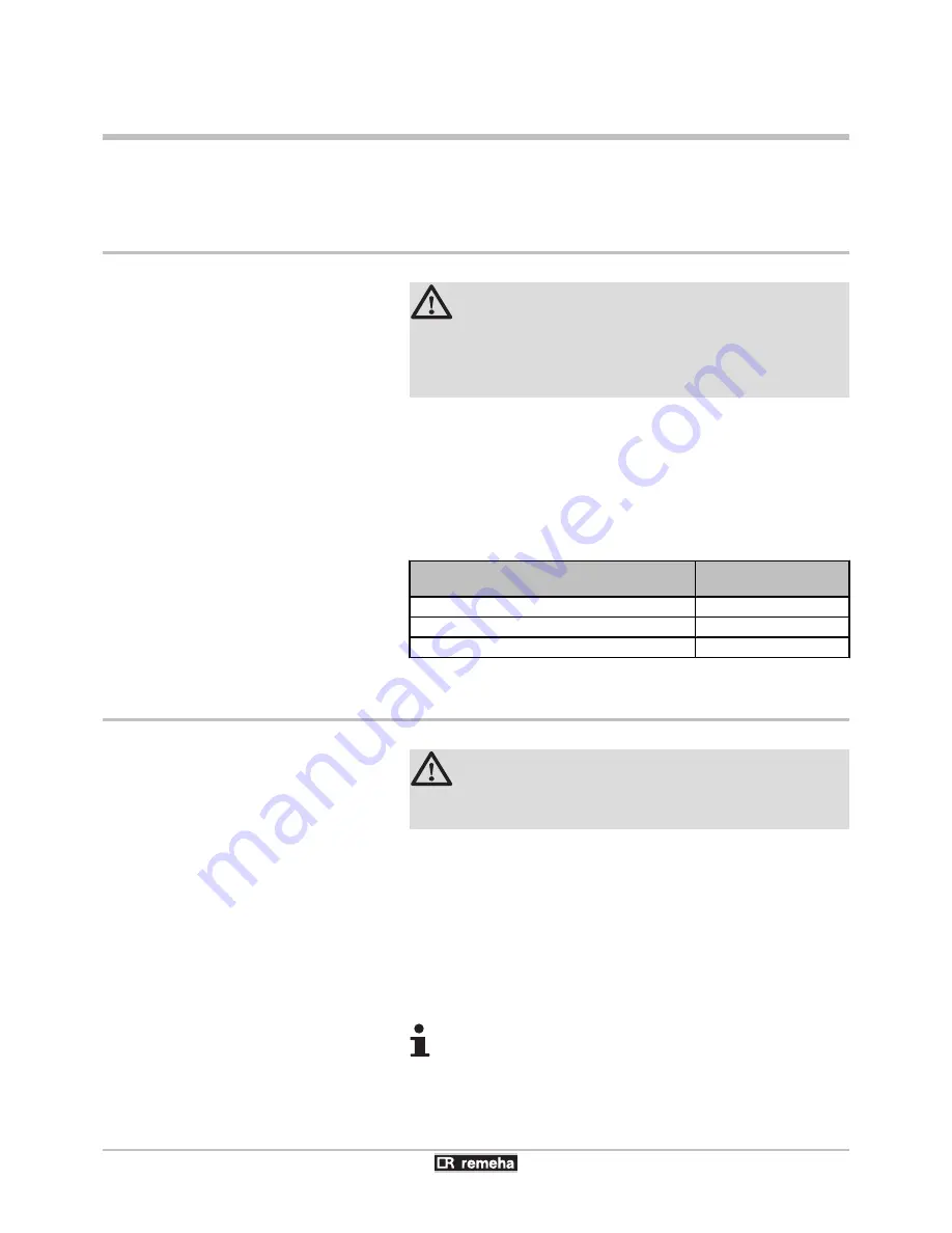 REMEHA BL 150-2 Installation, User And Service Manual Download Page 22