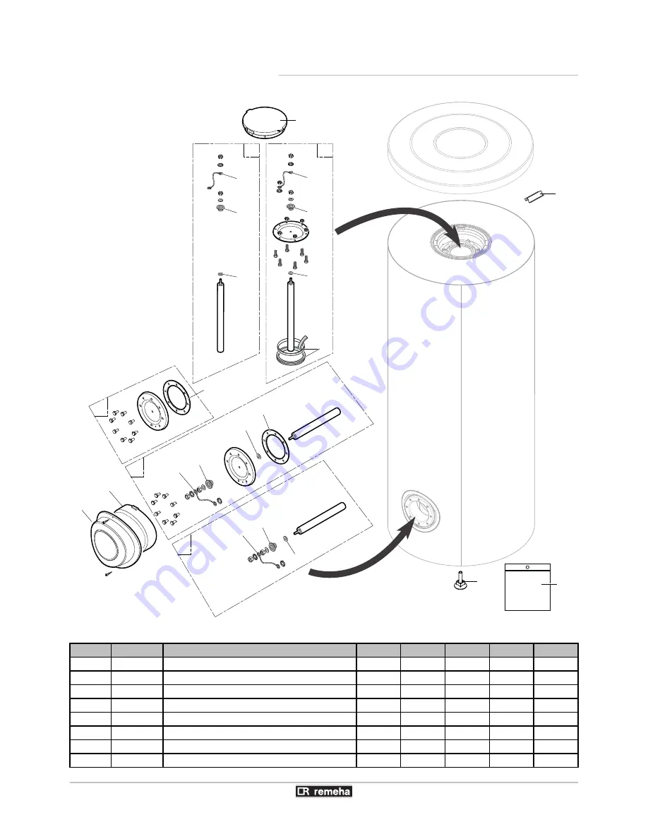 REMEHA BL 150-2 Installation, User And Service Manual Download Page 29