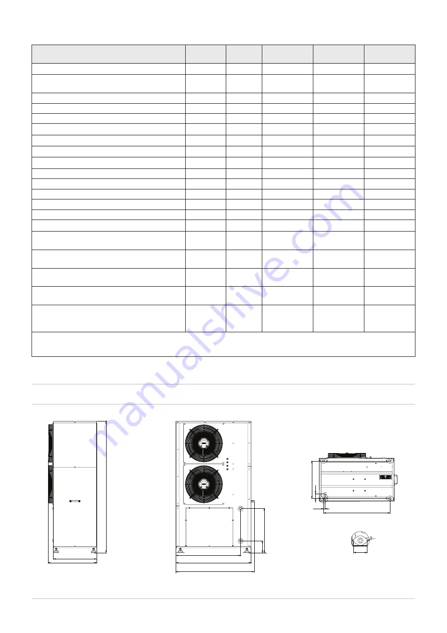 REMEHA E-HP AW 168 Cool Plus B Installation And User Manual Download Page 12