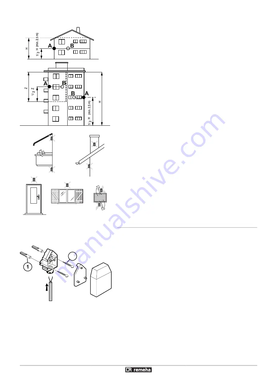 REMEHA iSense Pro DIN AD280 Installation And Service Manual Download Page 13