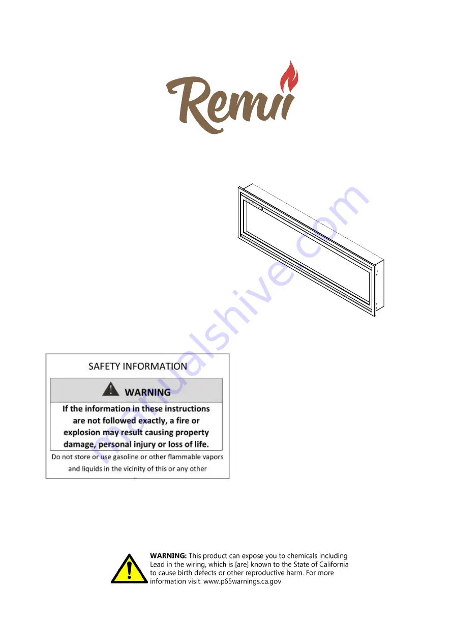 Remii WM-50-XS Assembly, Installation And Operation Instructions Download Page 1