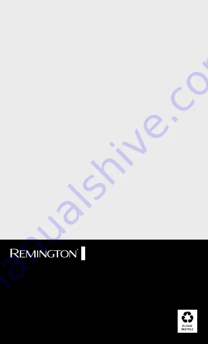 Remington Smooth & Silky EP7036AU Use & Care Manual Download Page 12