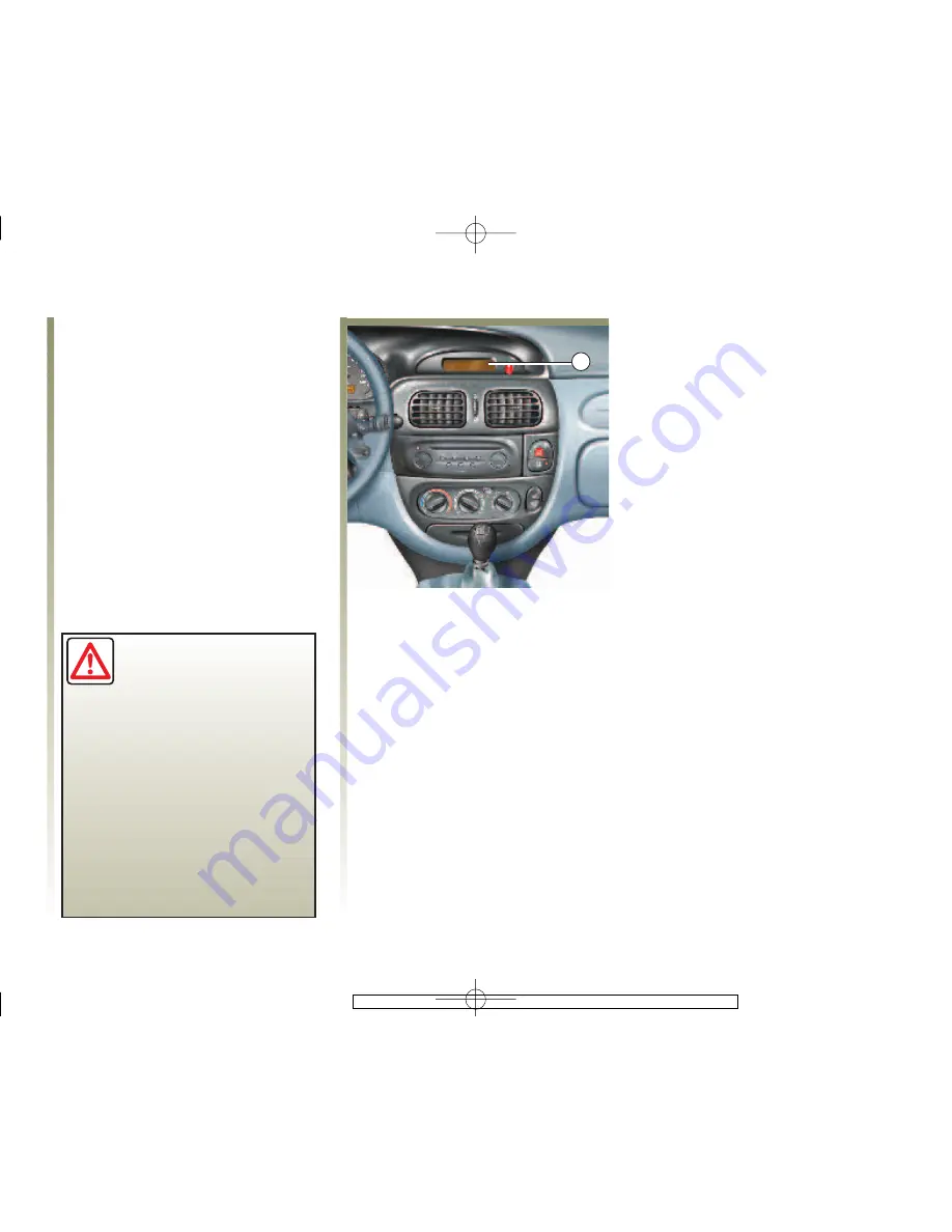 Renault 2000 Megane Скачать руководство пользователя страница 69