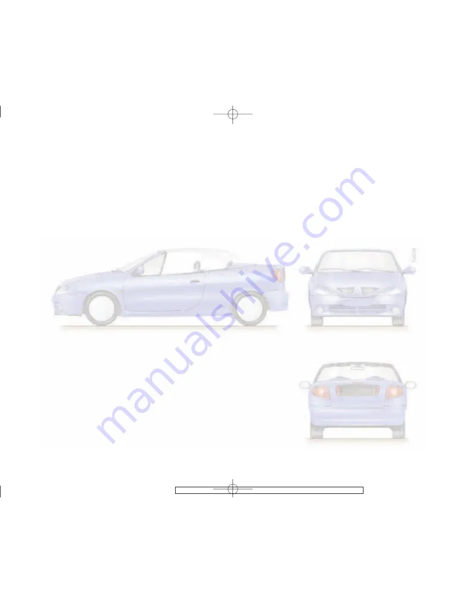 Renault 2000 Megane Driver'S Handbook Manual Download Page 170