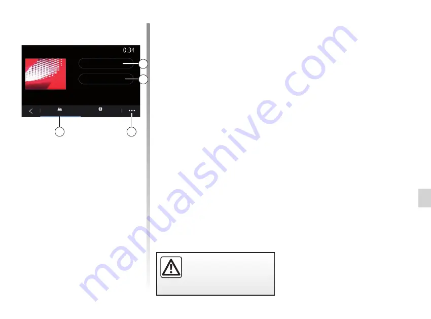 Renault EASY CONNECT Instructions Manual Download Page 183