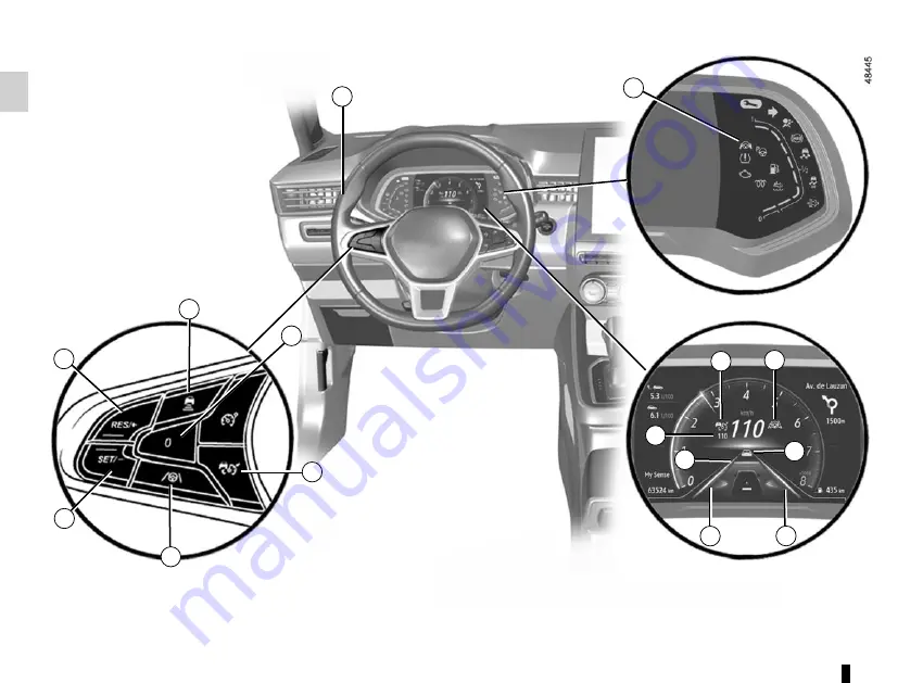 Renault Highway and Traffic Jam Companion Vehicle User Manual Download Page 9