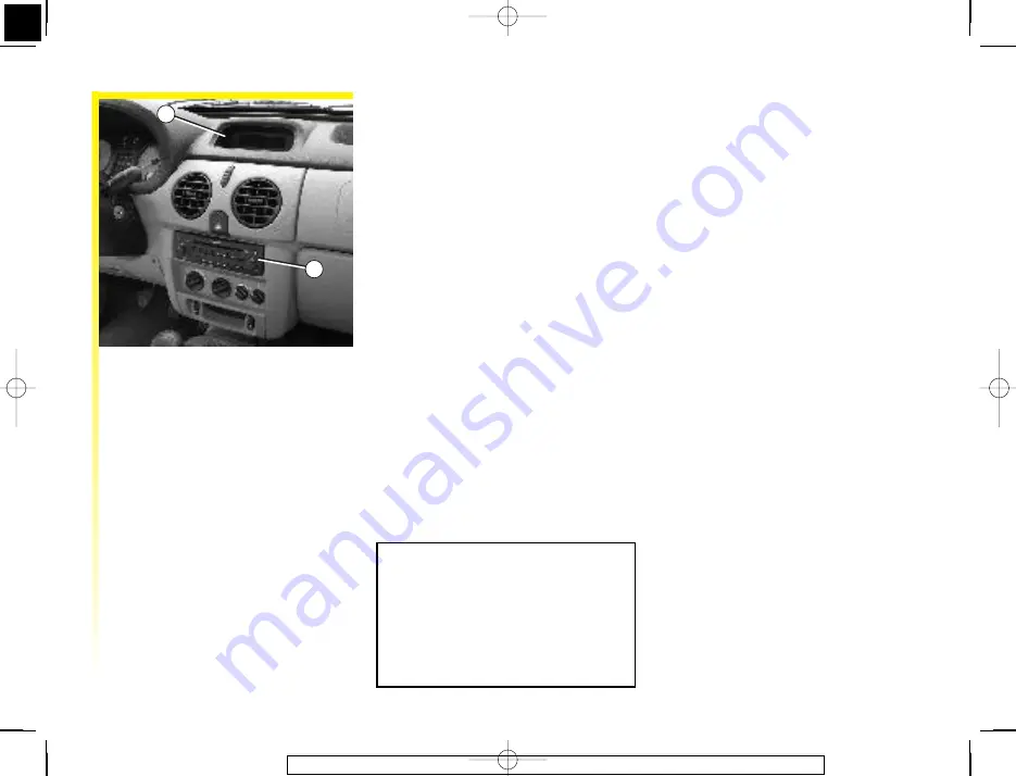 Renault Kangoo 1998 Manual Download Page 133