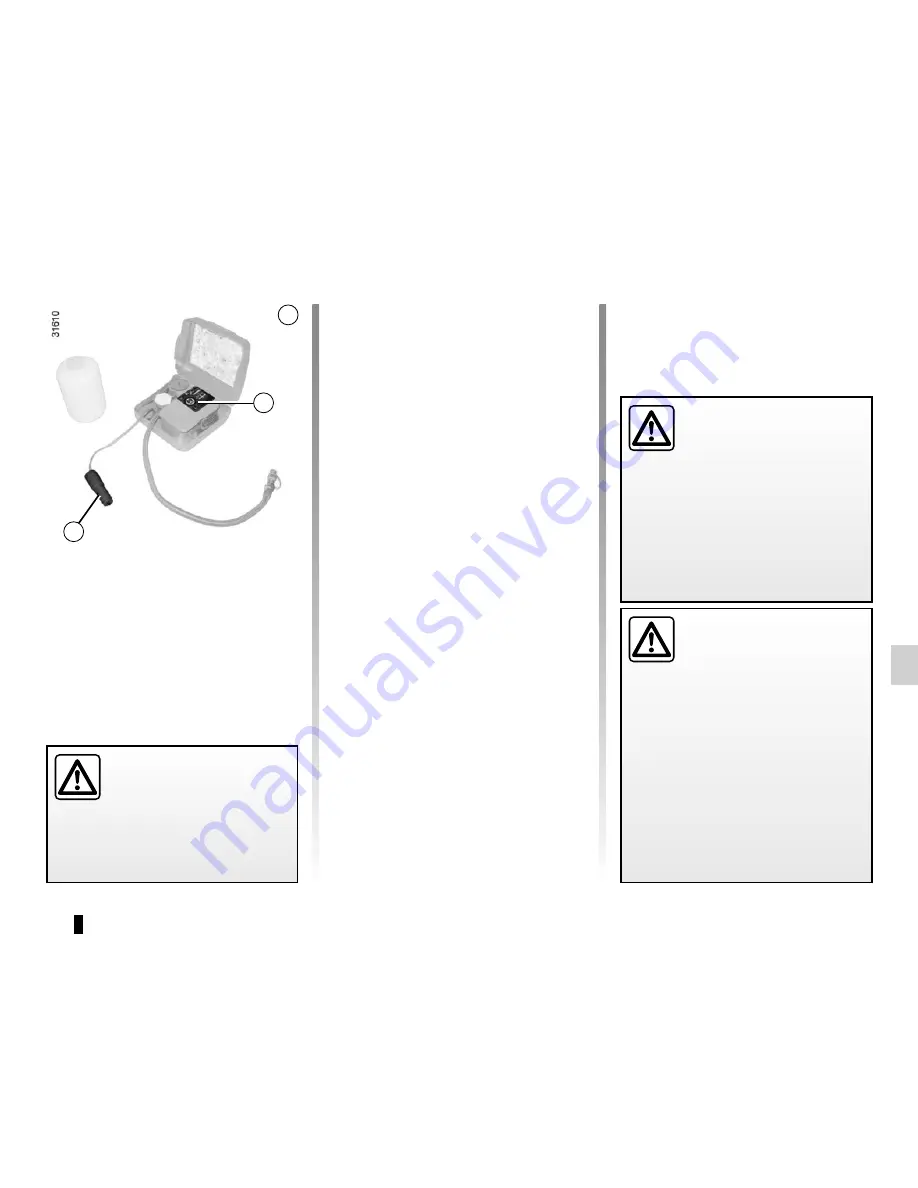 Renault MEGANE COUPE CABRIOLET Driver'S Handbook Manual Download Page 183