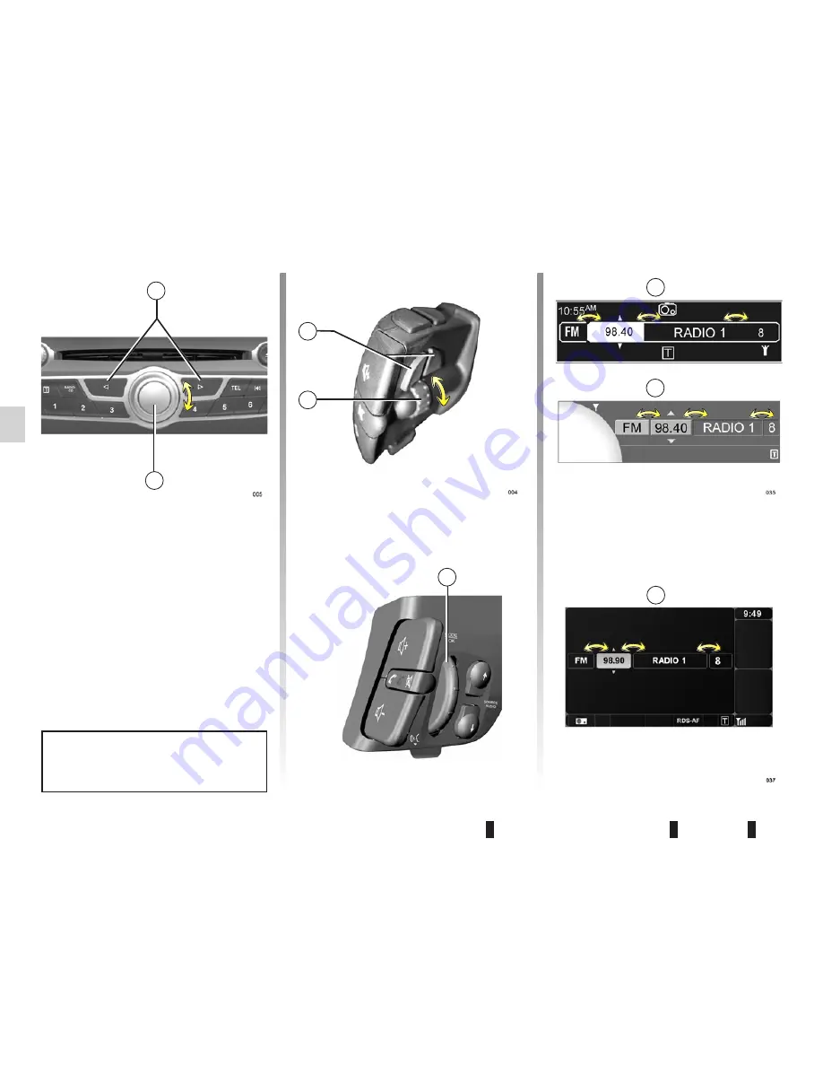 Renault RADIOSAT Скачать руководство пользователя страница 63