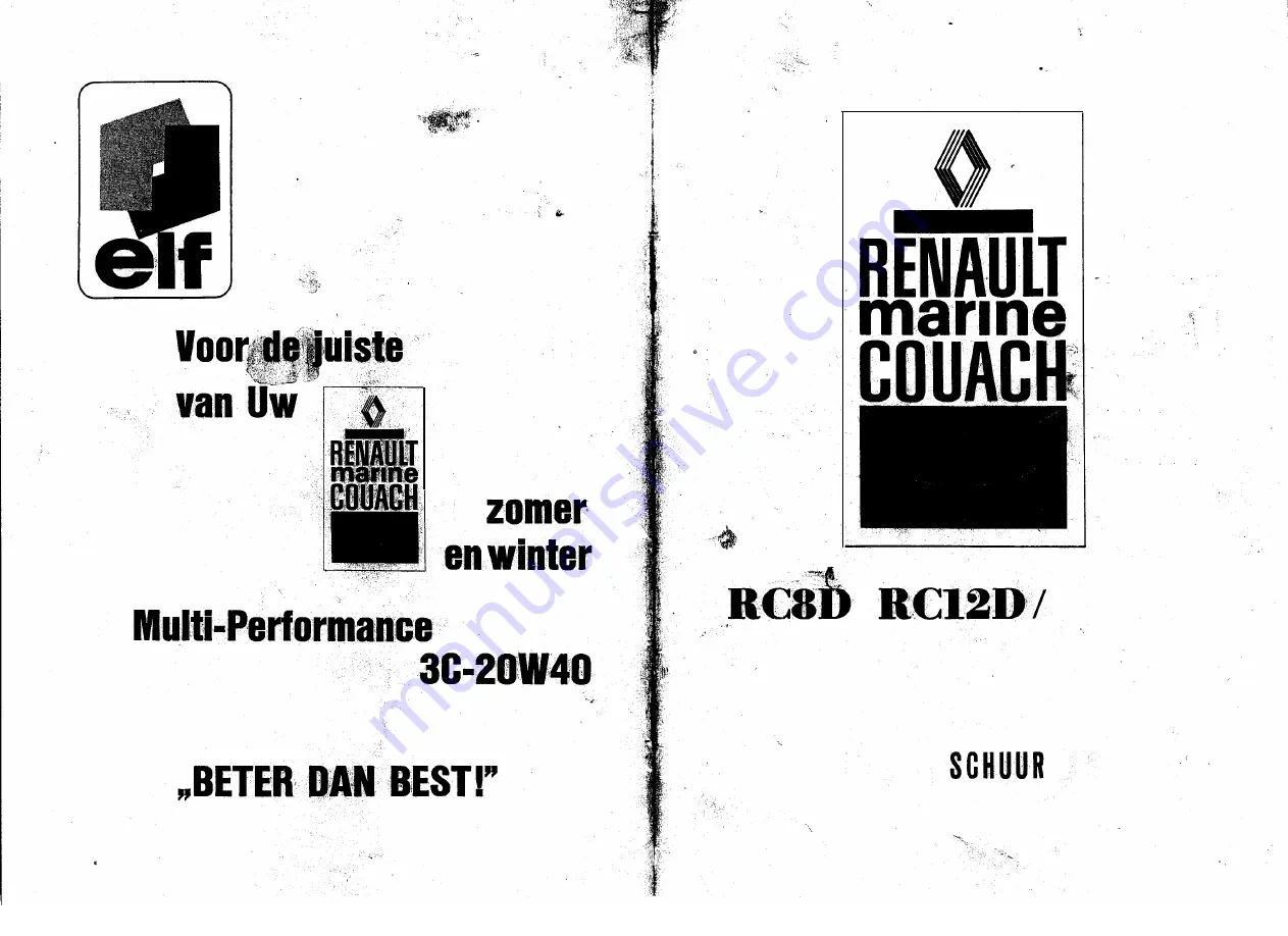 Renault RC8D Owner'S Manual Download Page 44