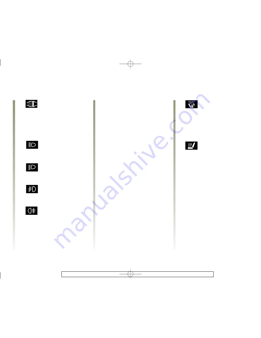 Renault Vel Satis Driver'S Handbook Manual Download Page 61