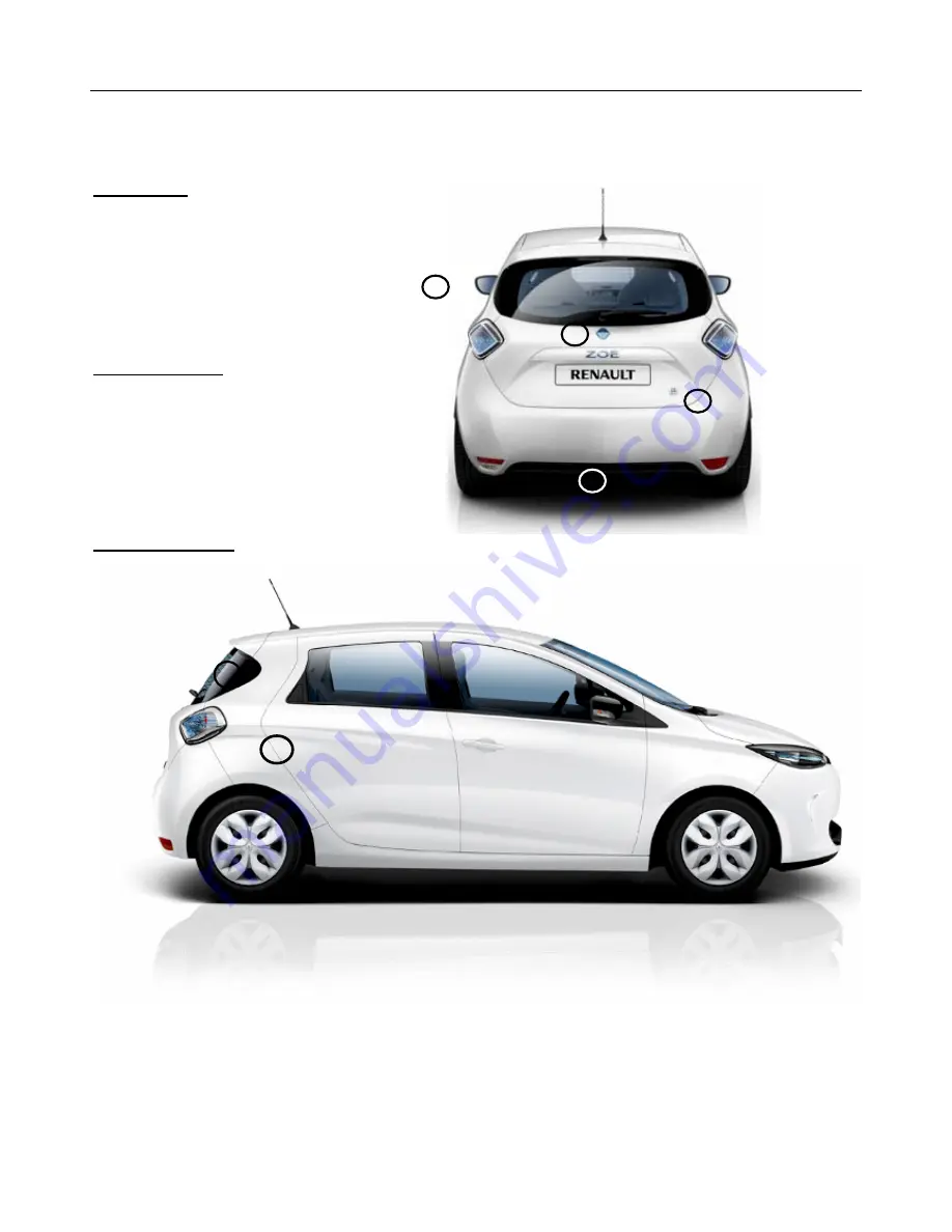 Renault ZOE 2013 Technician Manual Download Page 5