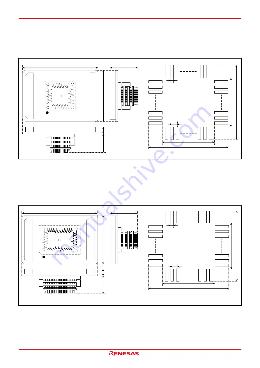 Renesas Emulation Pod M3062PT3-RPD-E User Manual Download Page 91