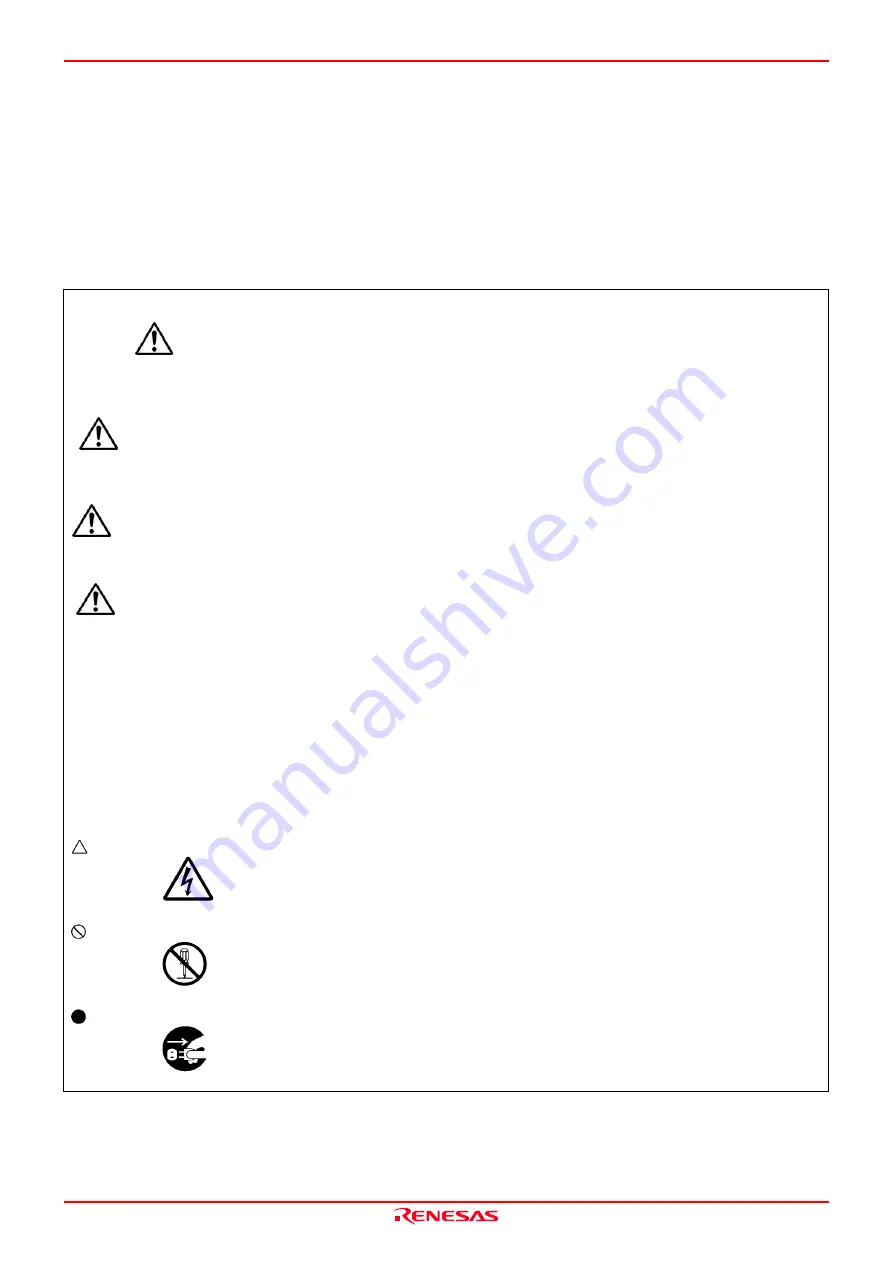 Renesas Emulation Probe for M32C/88 Group M30880T-EPB Скачать руководство пользователя страница 6