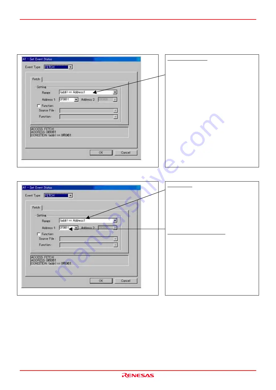 Renesas Emulation Probe M306V8T-EPB User Manual Download Page 57