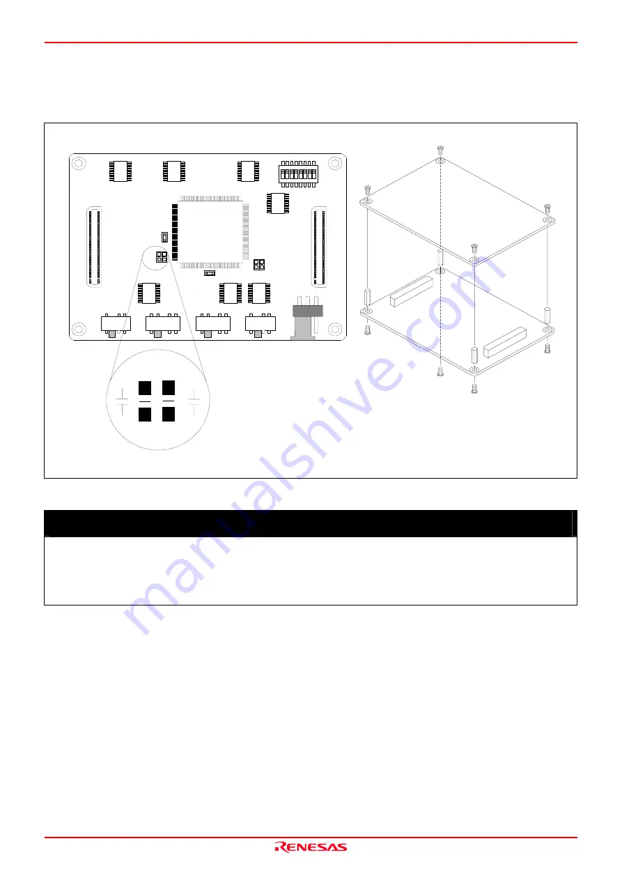 Renesas Emulation Probe M30850T2-EPB User Manual Download Page 45