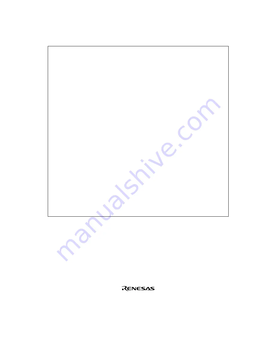 Renesas F-ZTAT H8/3642A Series Hardware Manual Download Page 5