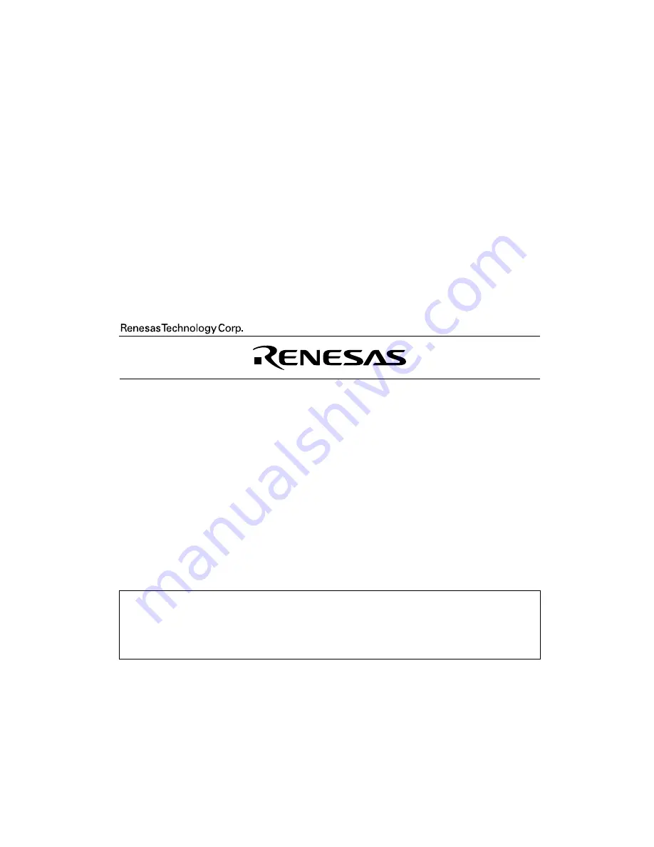 Renesas F-ZTAT H8/3642A Series Hardware Manual Download Page 550