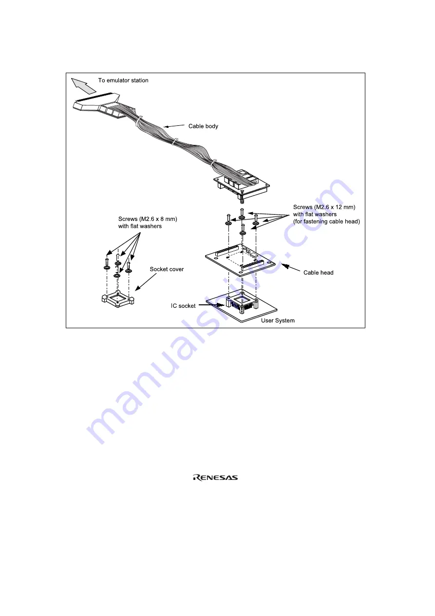 Renesas H8/3001 TFP-80C User Manual Download Page 8