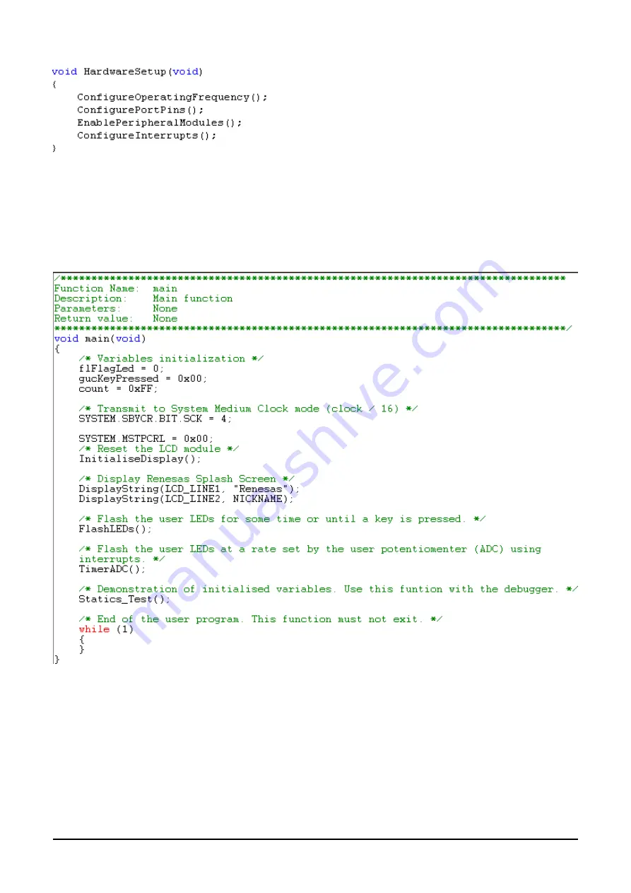 Renesas H8S/2472 Скачать руководство пользователя страница 19