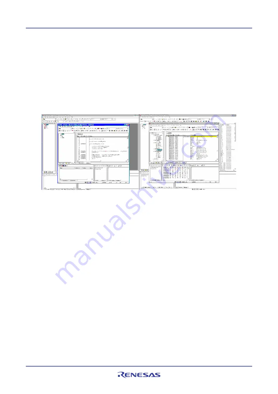 Renesas High-performance Embedded Workshop V.4.05 Скачать руководство пользователя страница 401
