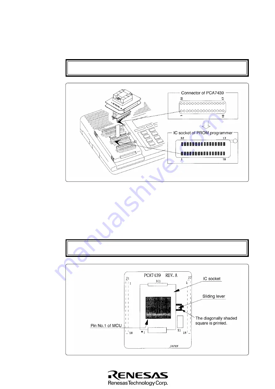 Renesas PCA7439 Instruction Manual Download Page 12