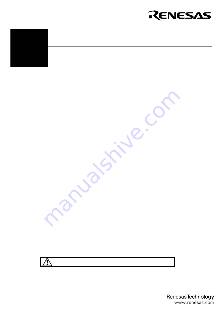 Renesas PCA7757 User Manual Download Page 3