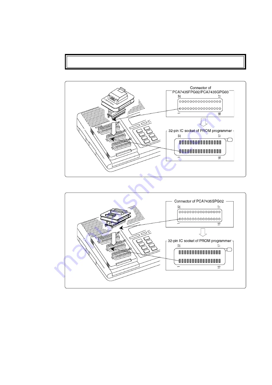 Renesas PROM Programming Adapter PCA7435FPG02 Скачать руководство пользователя страница 10