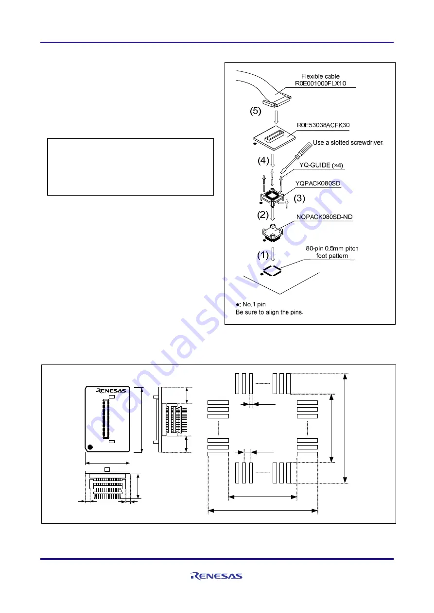 Renesas R0E53038ACFK30 Скачать руководство пользователя страница 2