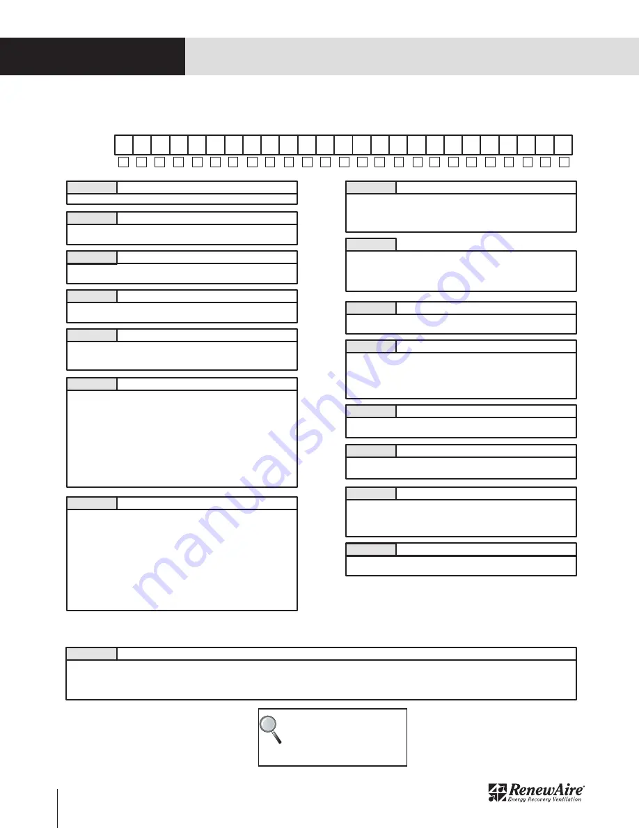 RenewAire LE10XIN Installation, Operation & Maintenance Manual Download Page 6