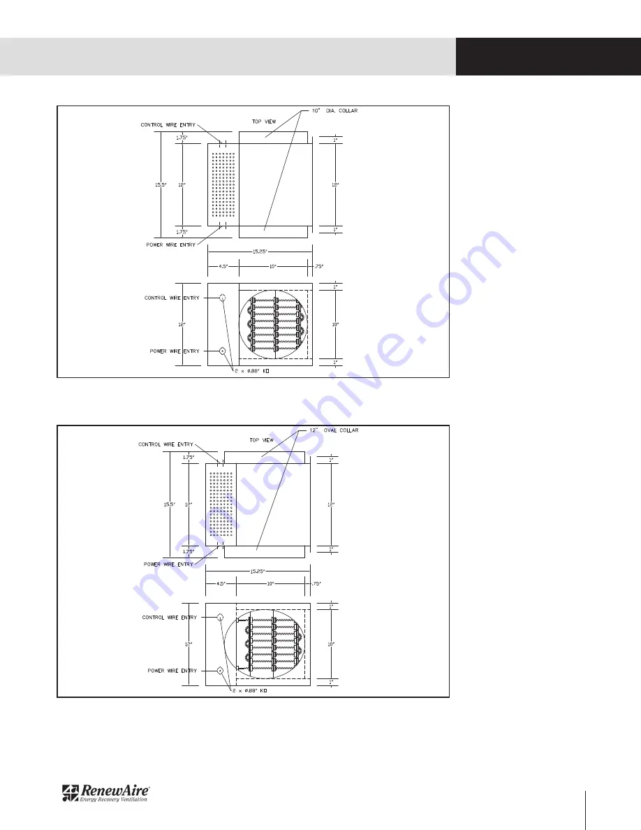 RenewAire RH-D Series Installation, Operation & Maintenance Manual Download Page 11