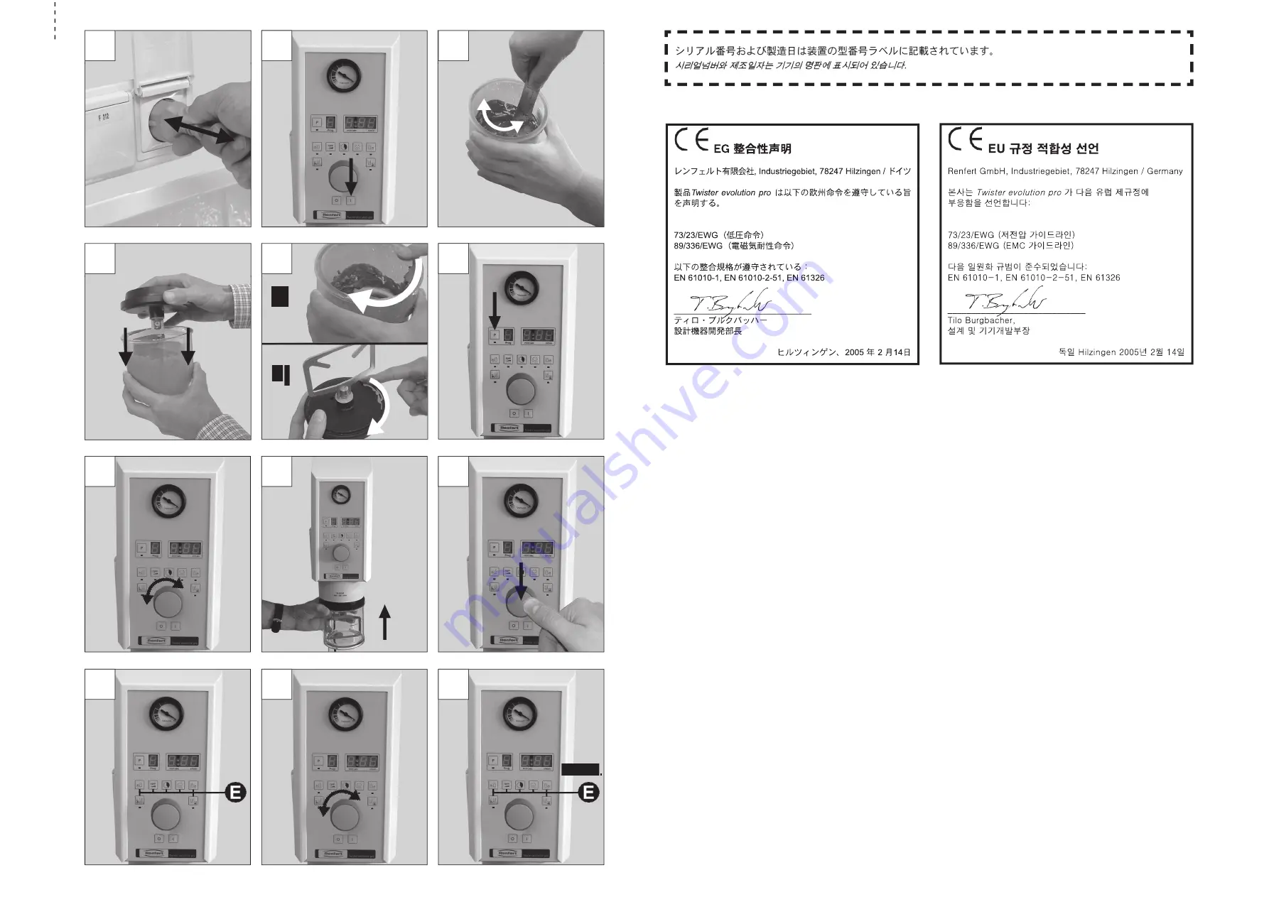 Renfert 1825-0000 Instruction Manual Download Page 3