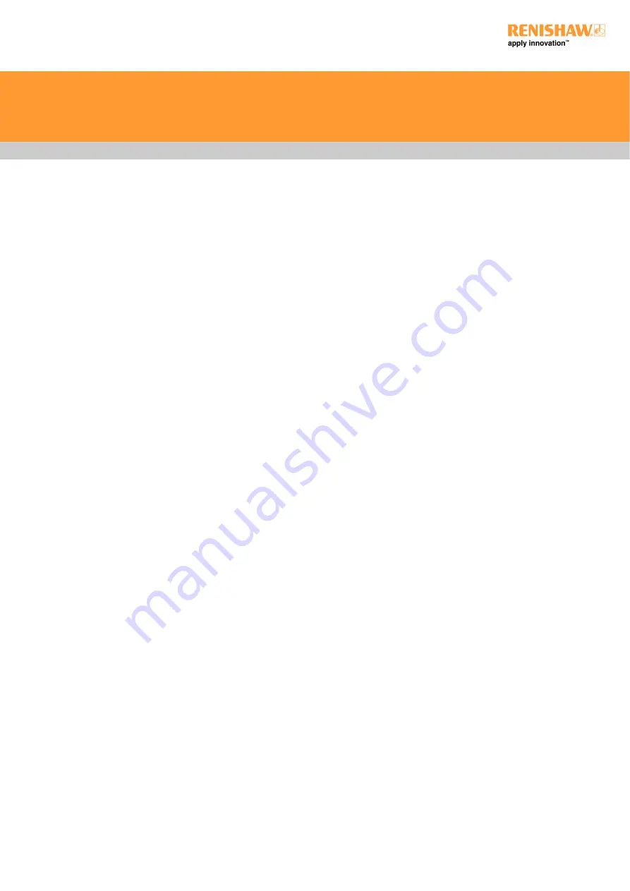 Renishaw A-5518-0025 Installation Manual Download Page 4