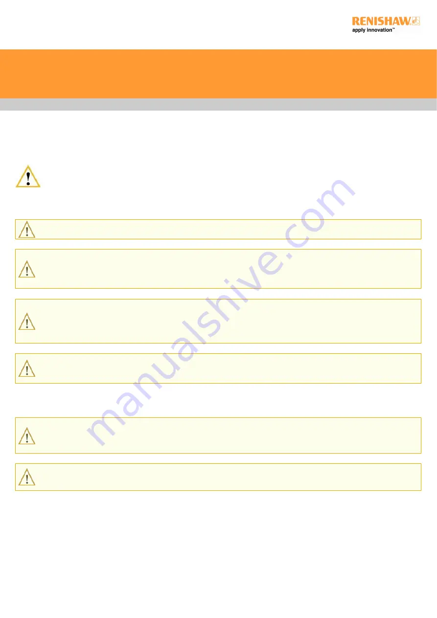 Renishaw A-5518-0025 Installation Manual Download Page 45