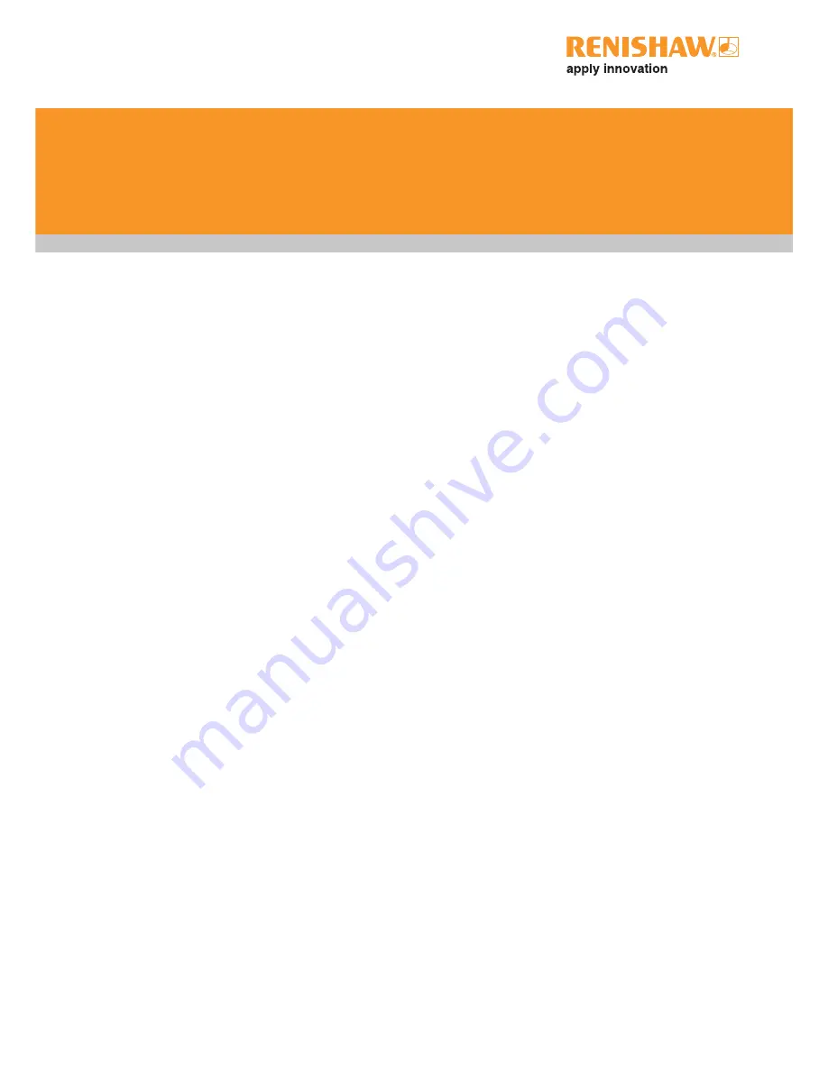 Renishaw H-1000-5068-02-A SPA1 s Installation Manual Download Page 32