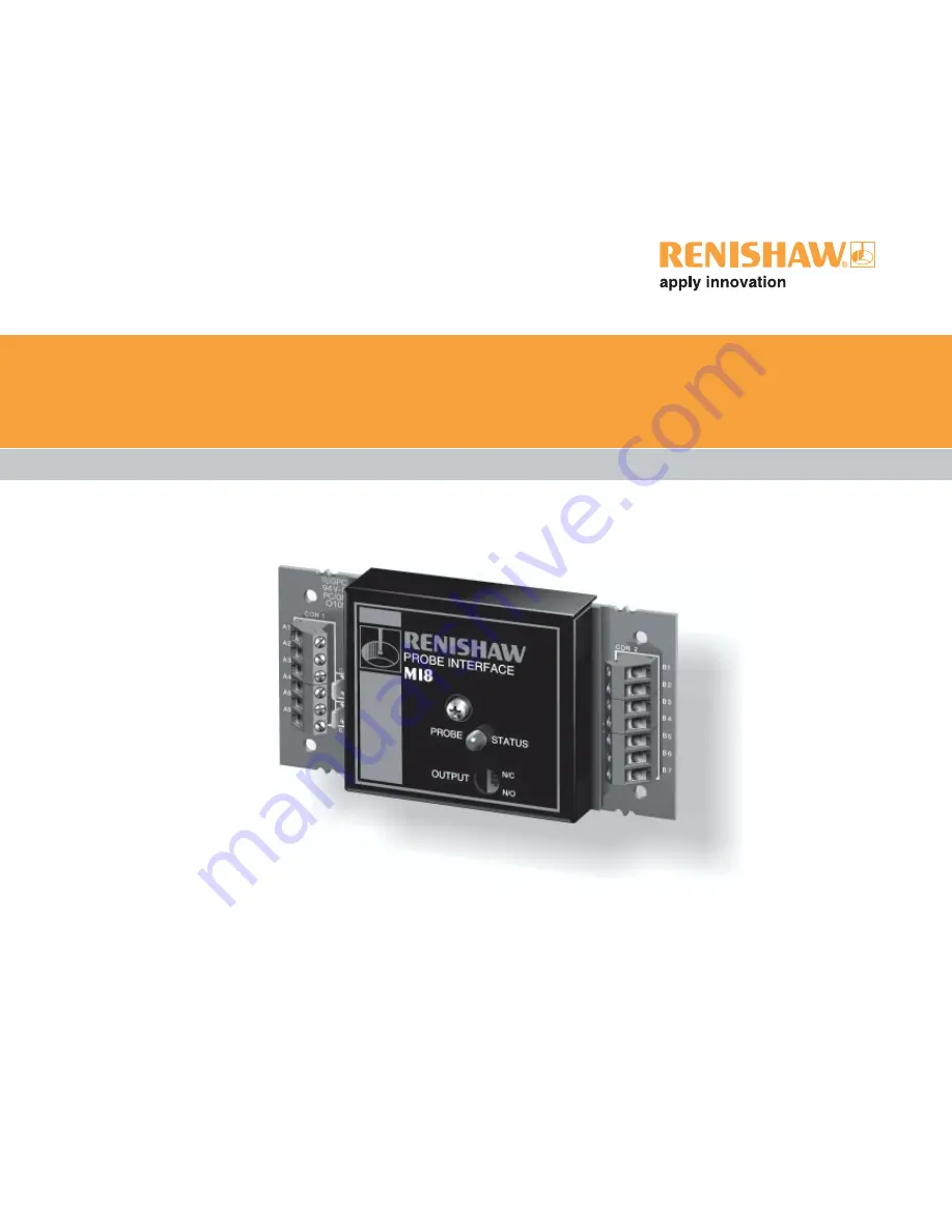 Renishaw H-2000-5015-05-N Installation And User Manual Download Page 1