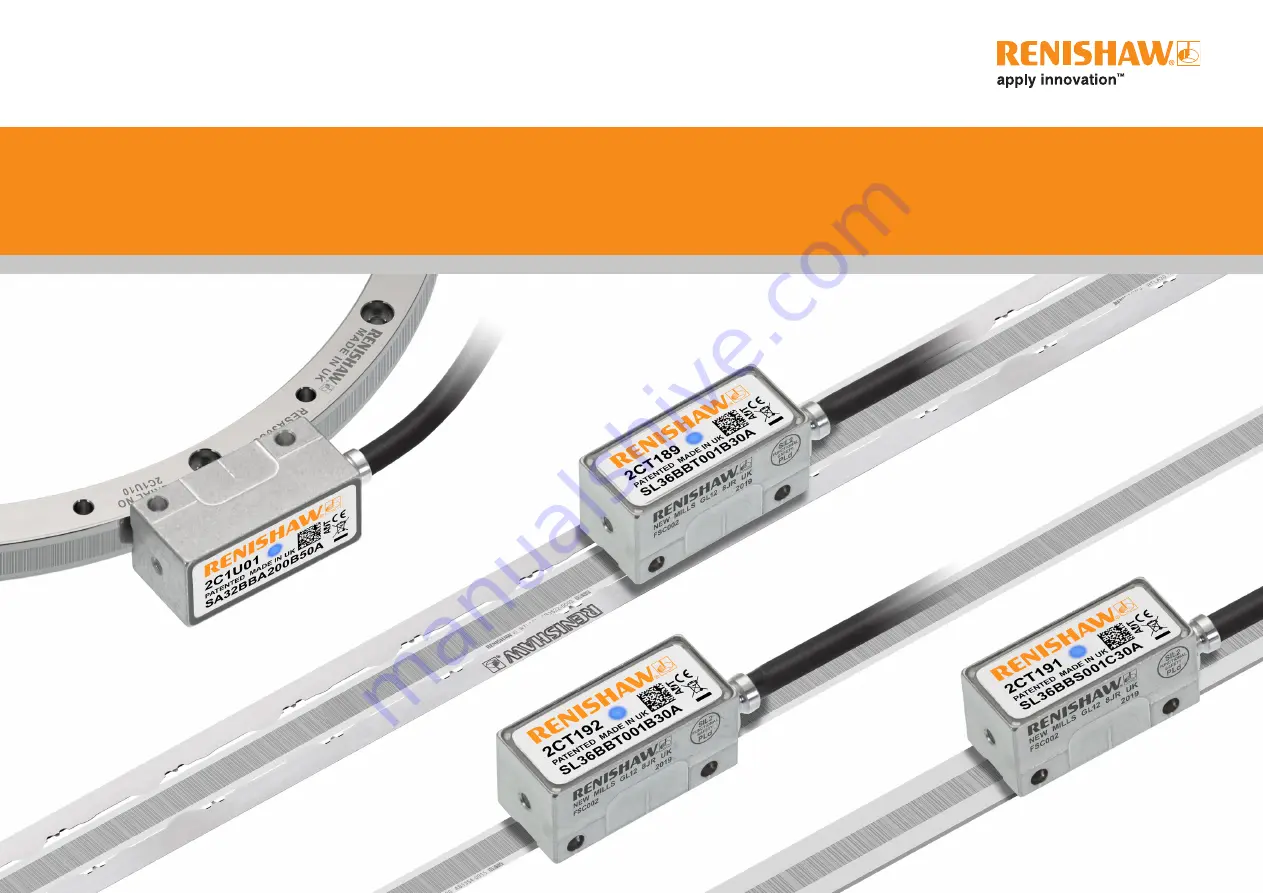 Renishaw RESOLUTE FS with BiSS 2C1U01 Installation Manual And Safety Manual Download Page 1