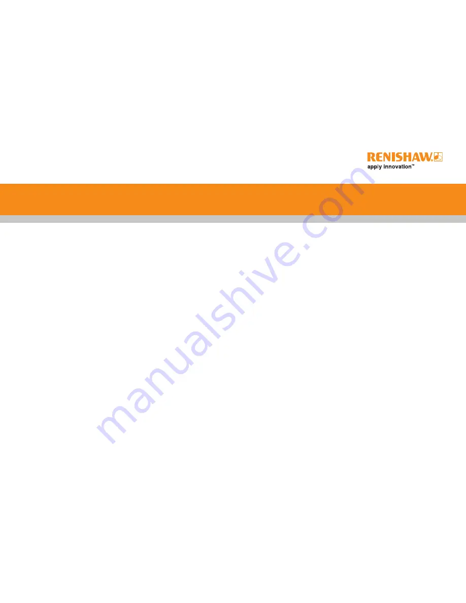 Renishaw RGH40 RESR40 Installation Manual Download Page 17