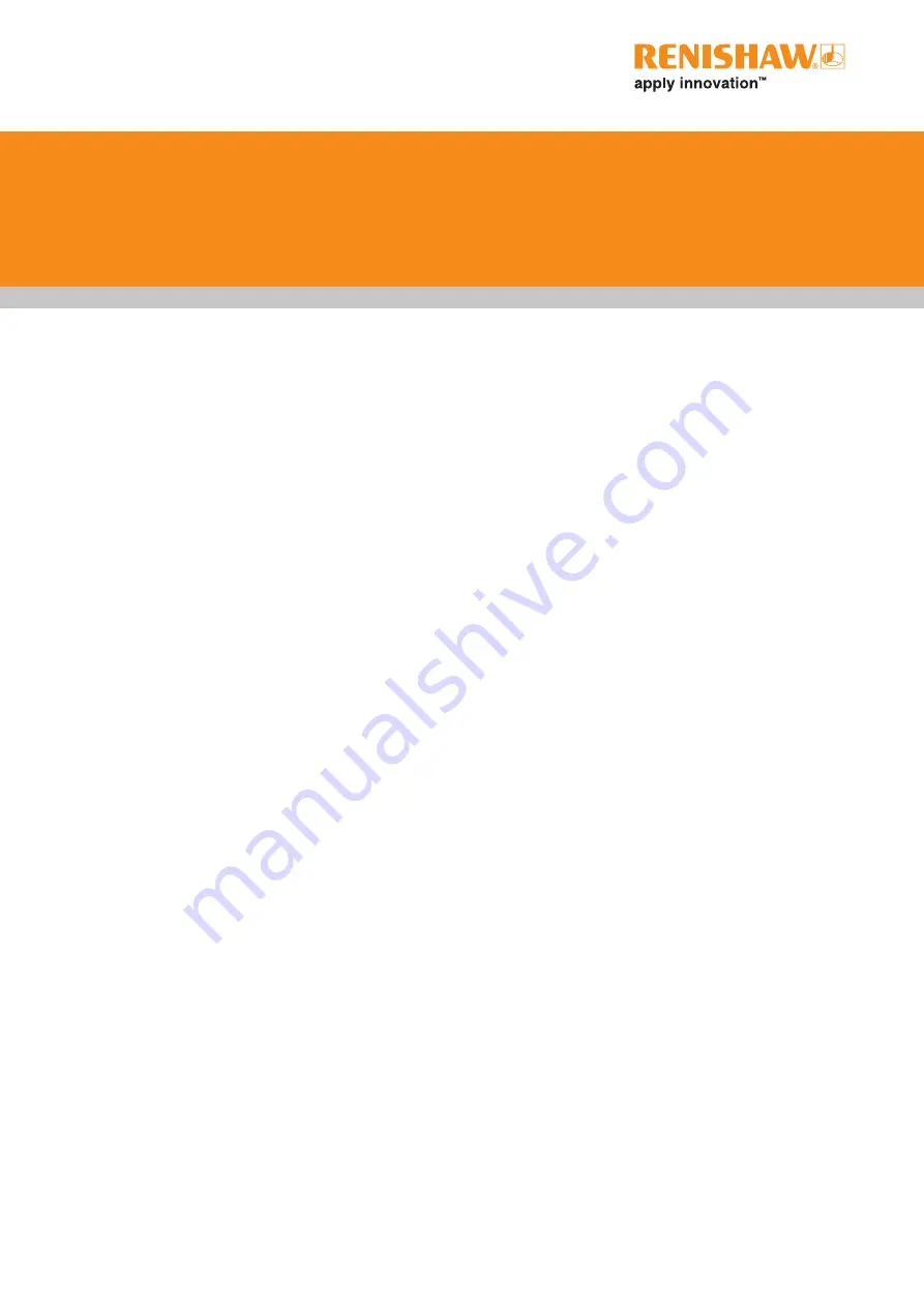 Renishaw RMP600 Installation Manual Download Page 46