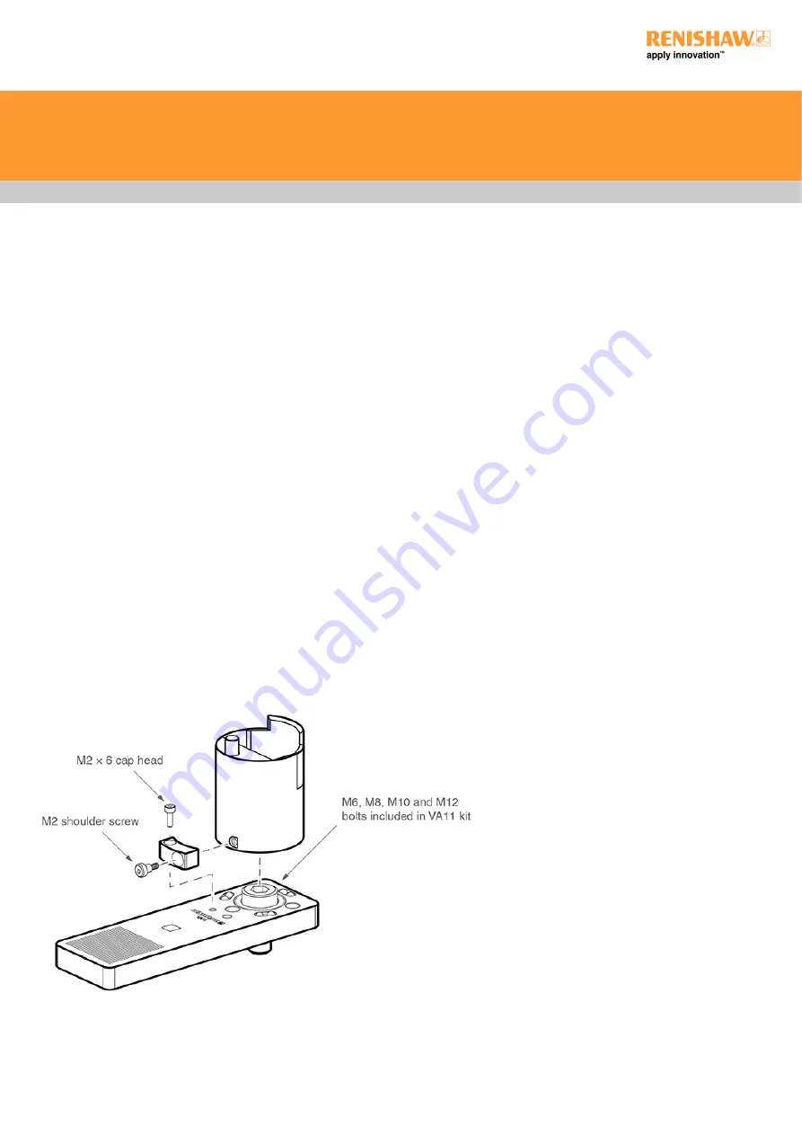 Renishaw RVP User Manual Download Page 20