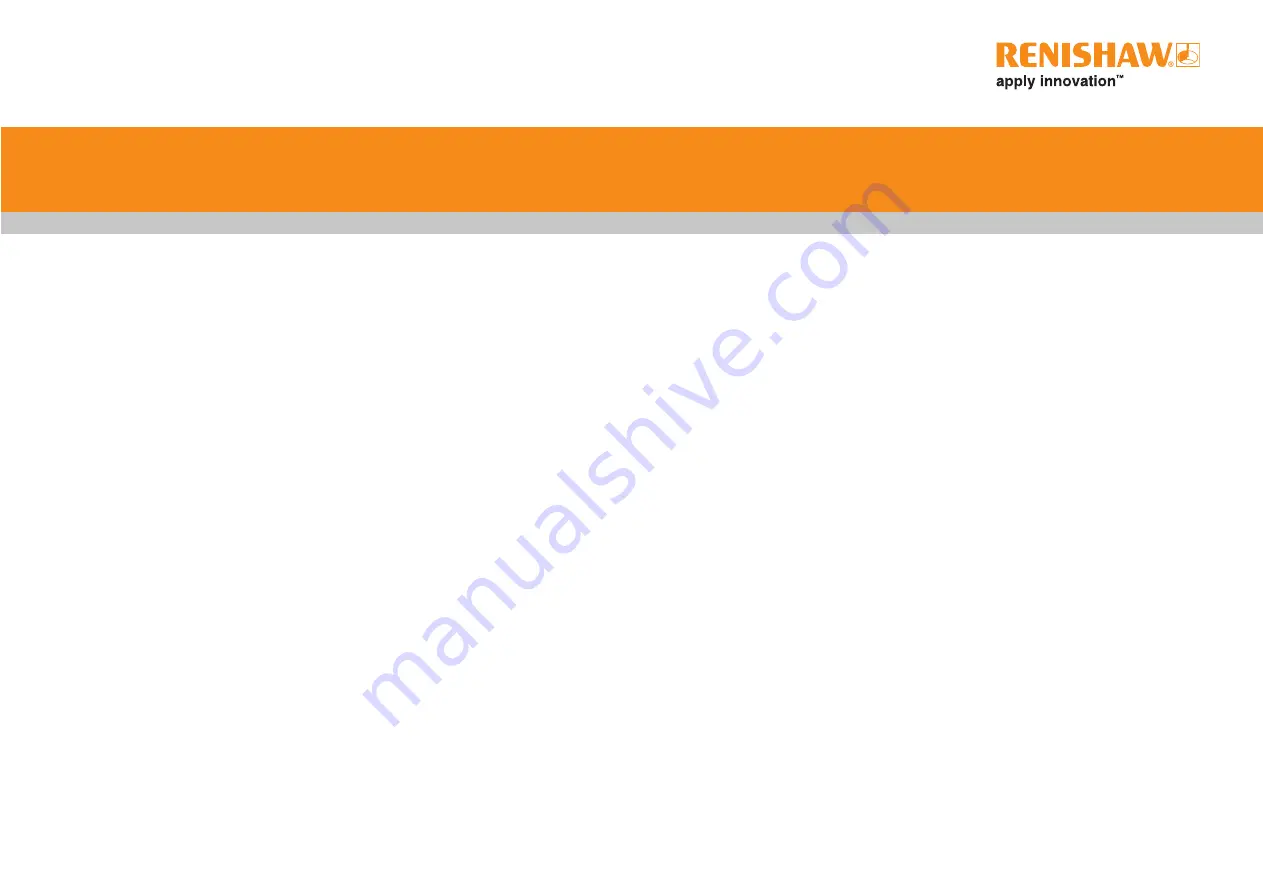 Renishaw TONiC FS T3 Series Скачать руководство пользователя страница 25