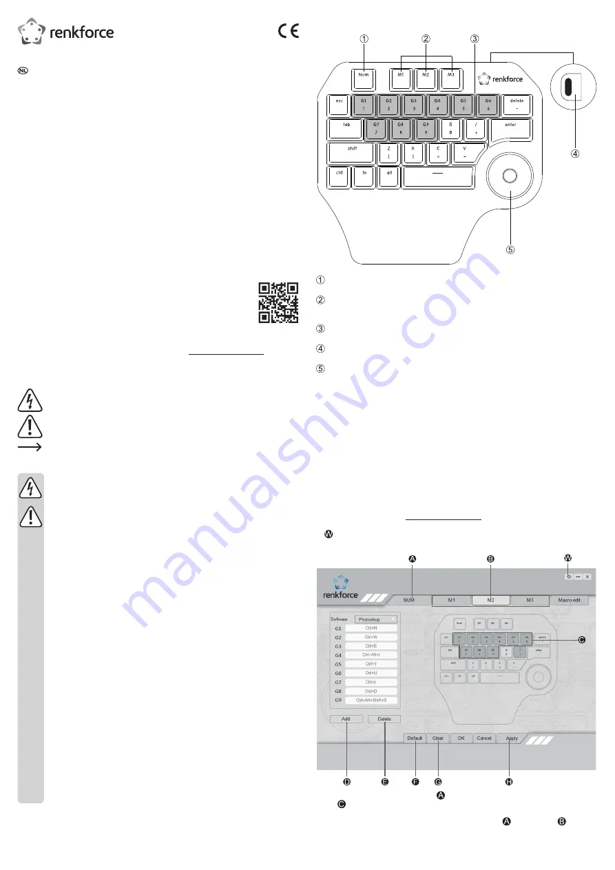 Renkforce 1629368 Operating Instructions Manual Download Page 7