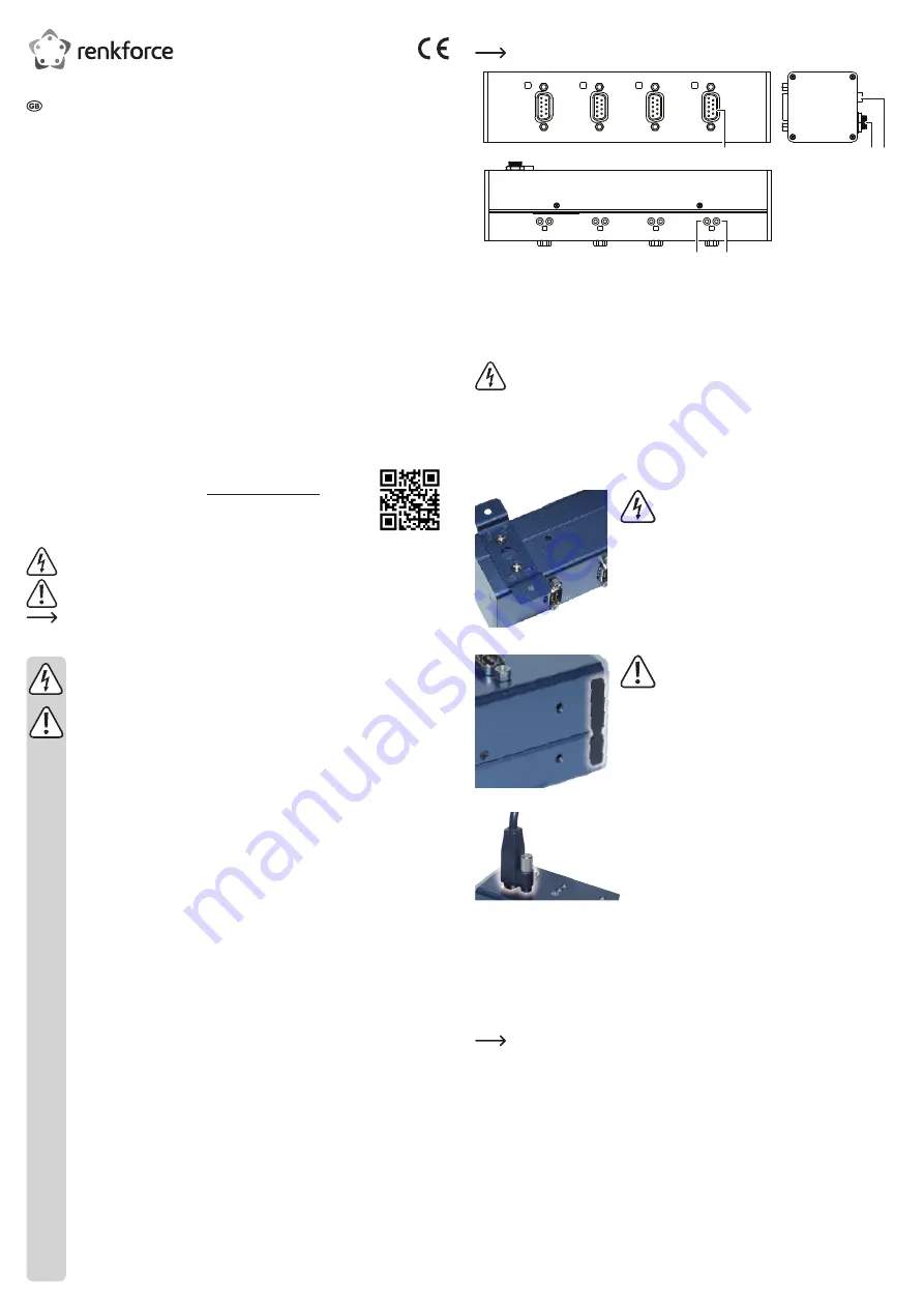 Renkforce 1885493 Operating Instructions Manual Download Page 3