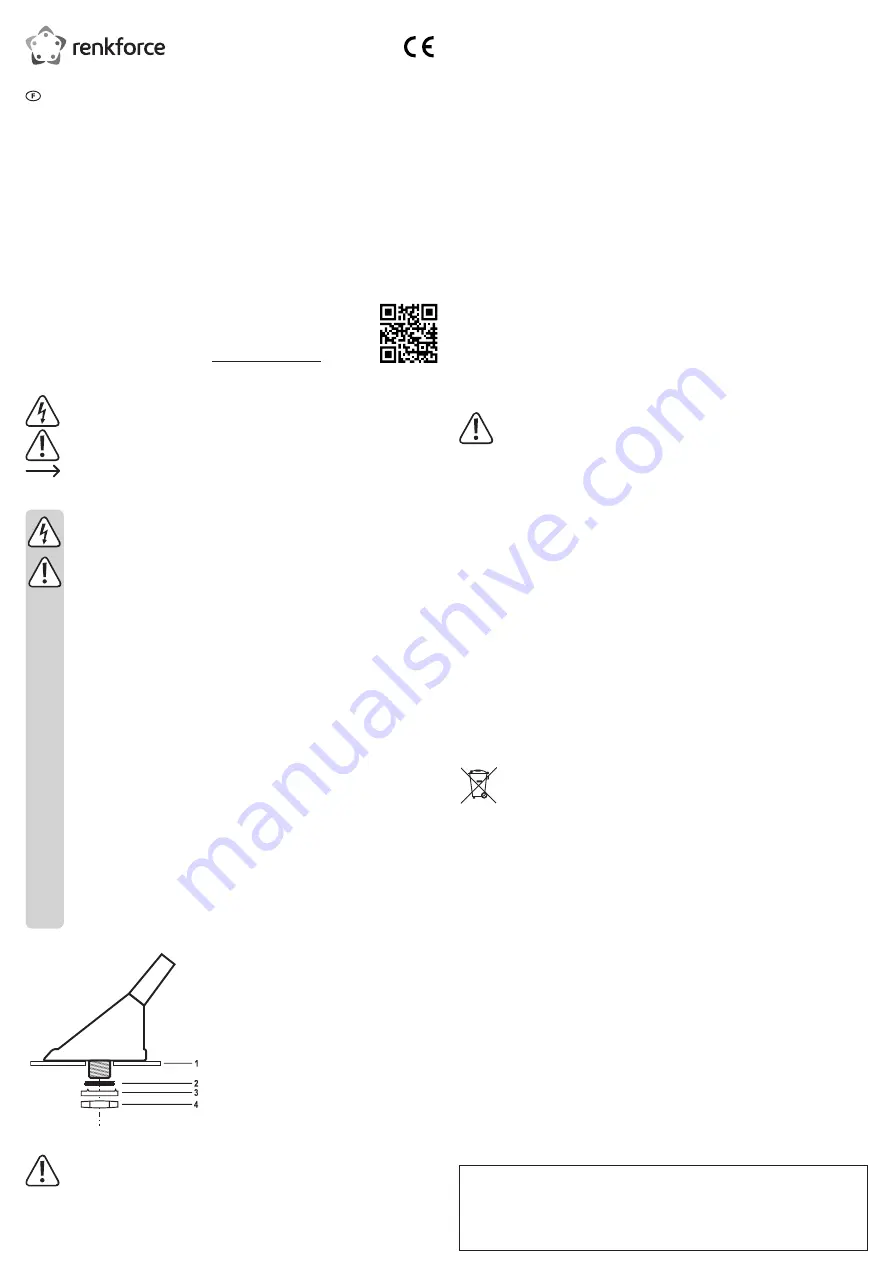 Renkforce BRT-10133 Operating Instructions Download Page 3