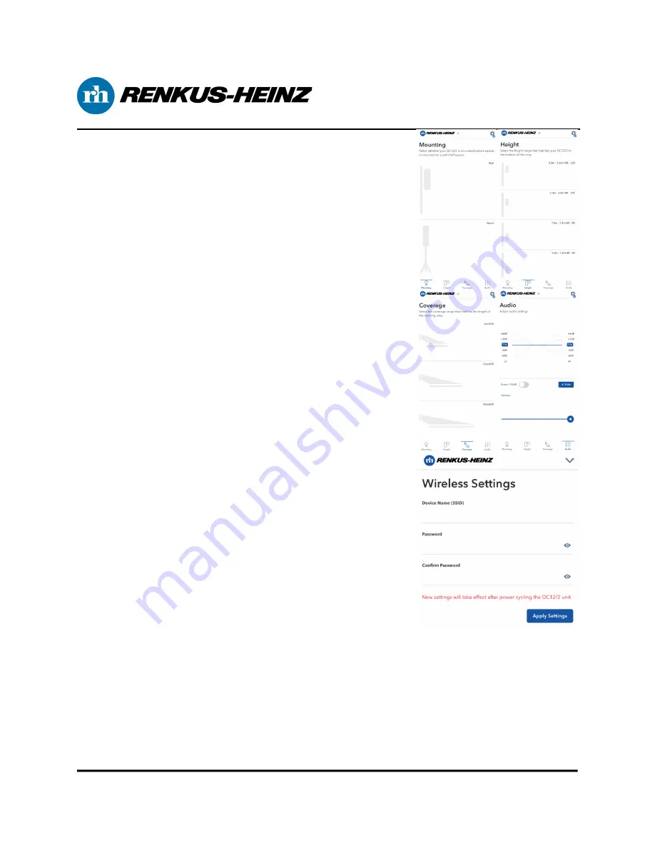 Renkus-Heinz DC12/2 Quick Start Manual Download Page 2