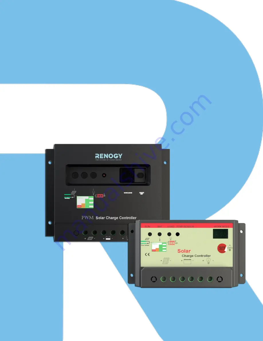 Renogy PWM10CC Manual Download Page 1